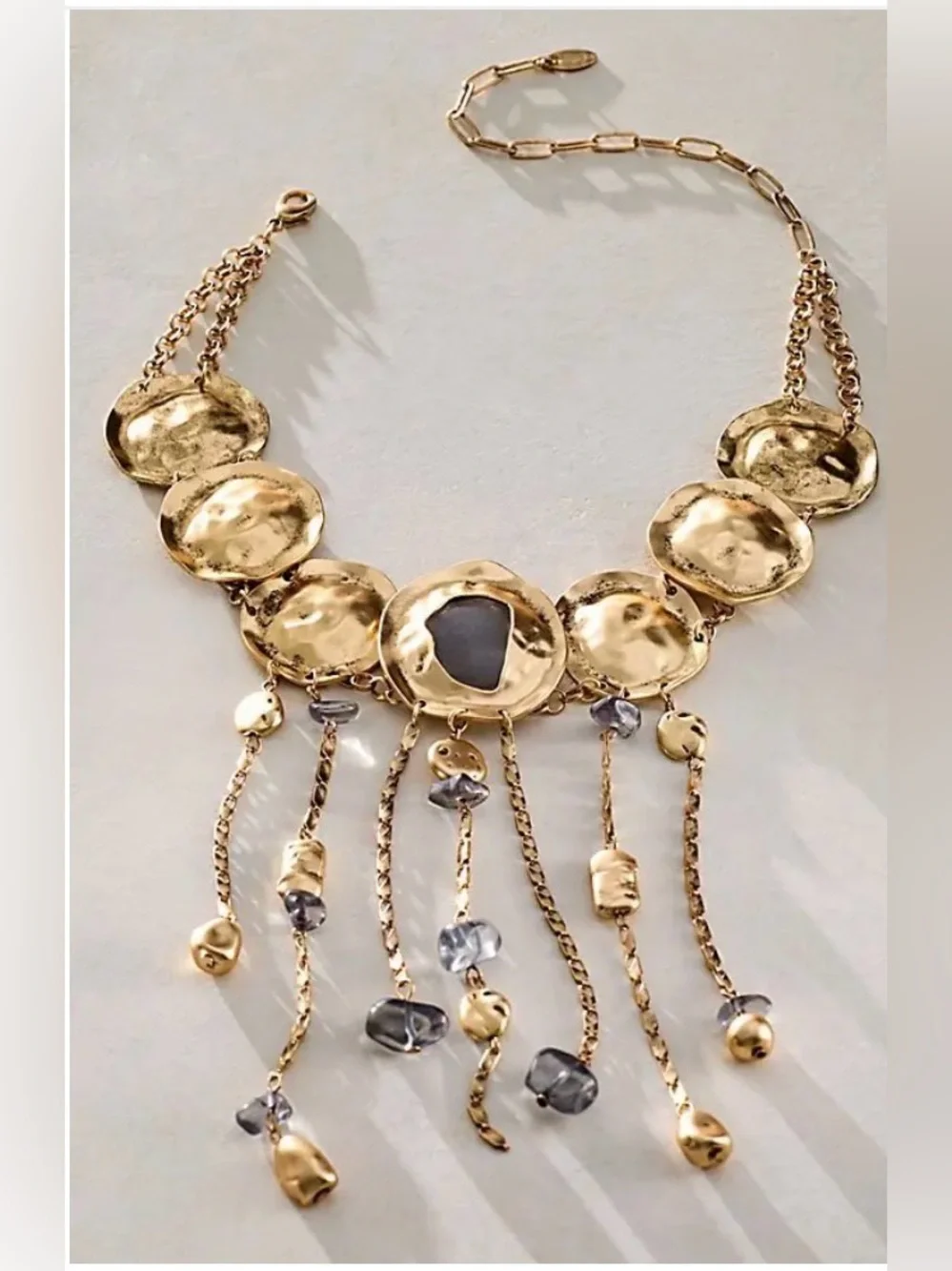Free People Speak Up Statement Necklace NWT